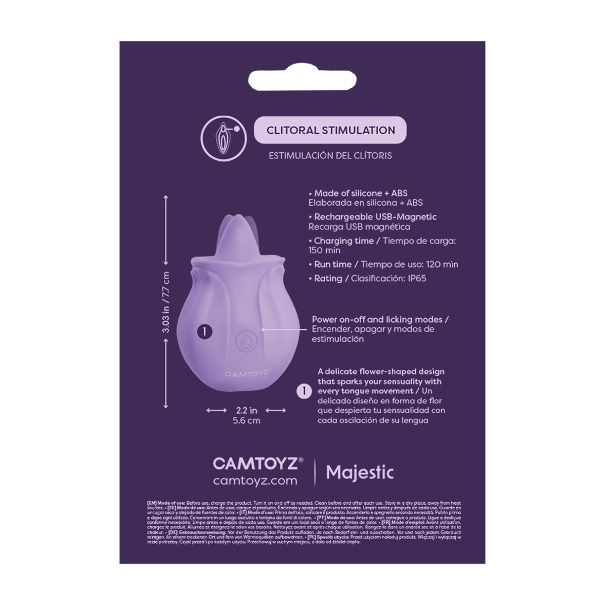 Vibrador con Lengua Juna