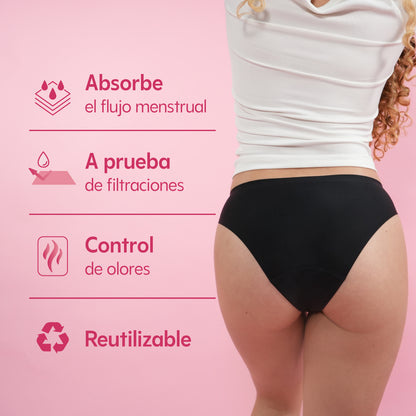Pantie Menstrual UVA Flujo Abundante