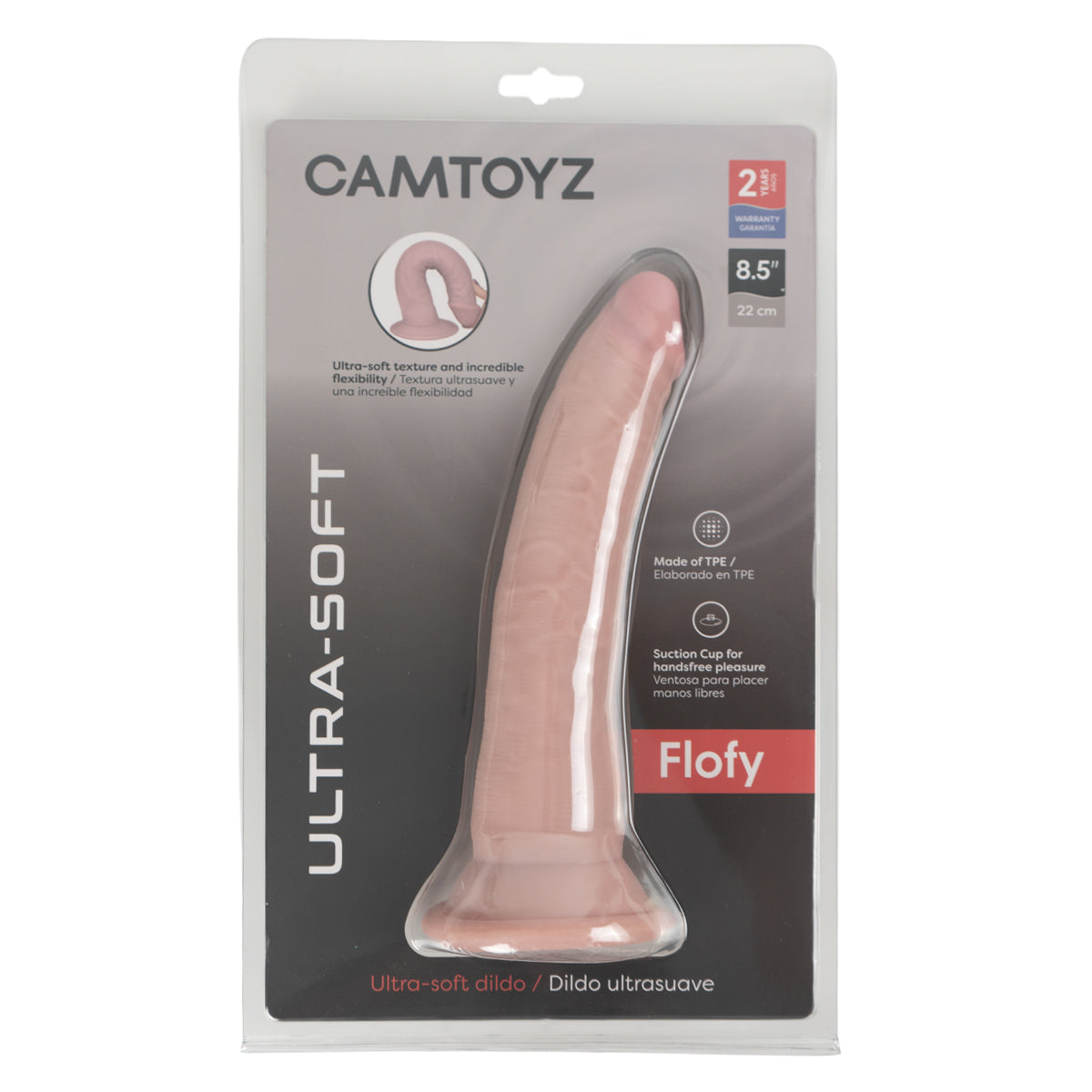 Flofy Dildo ultra suave Camtoy