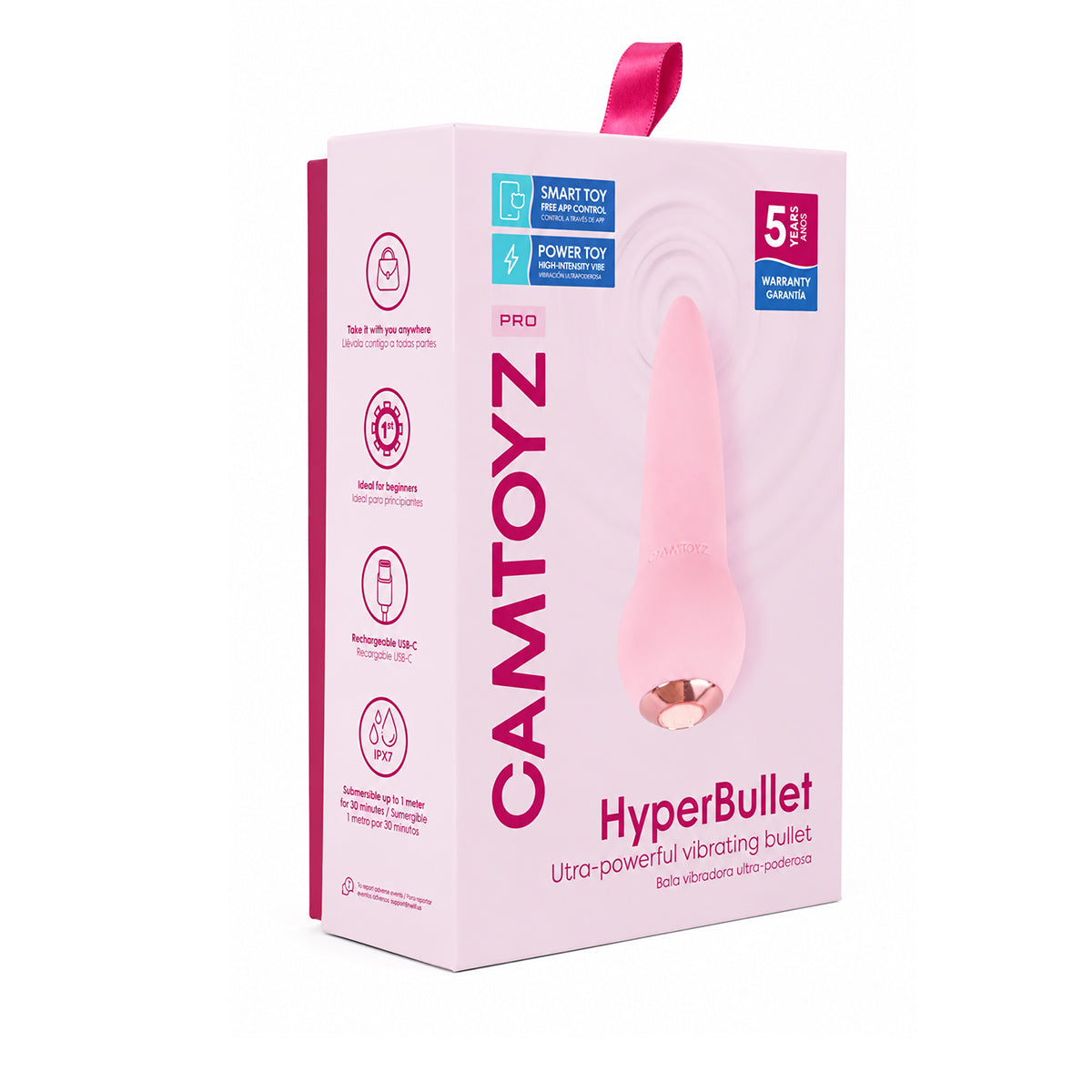 Bala Vibradora HyperBullet  Con App Camtoyz