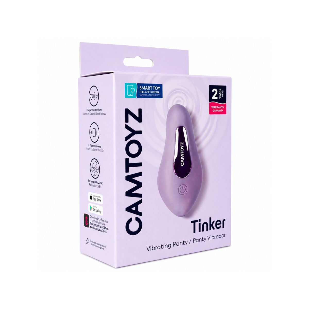 Vibrador Para Panty Tinker Majestic Con App