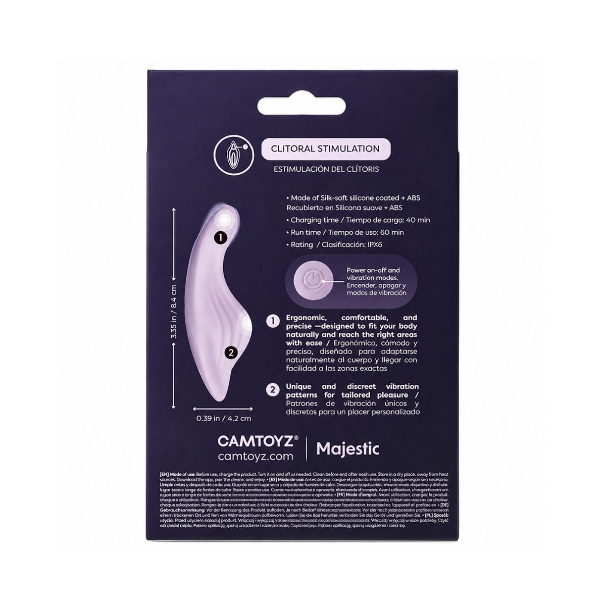 Vibrador Para Panty Tinker Majestic Con App