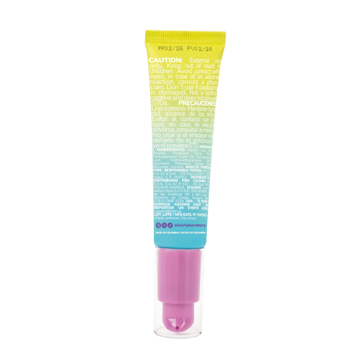 Lubricante 5 Sensaciones Elixir 30 ml