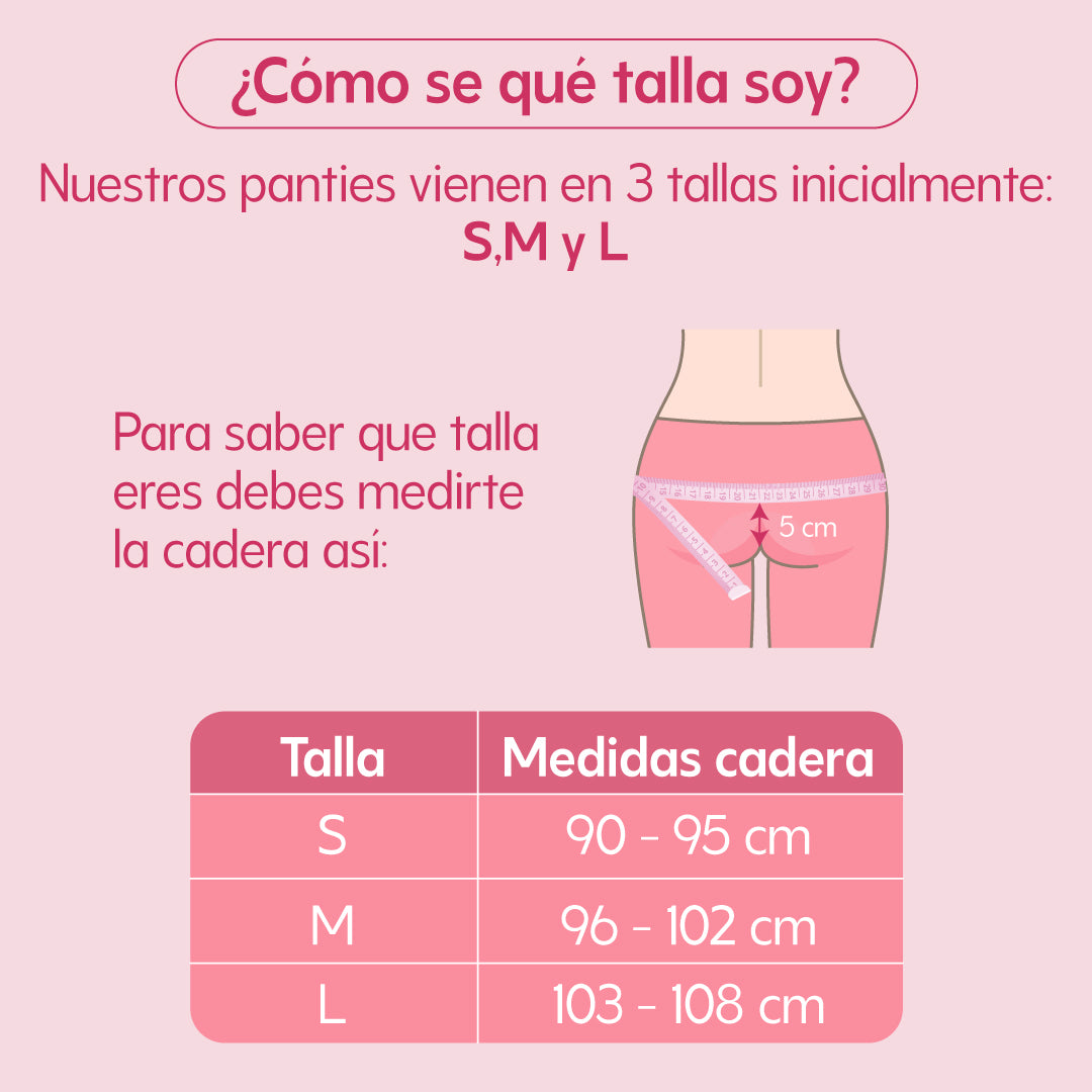 Pantie Menstrual UVA Flujo Leve