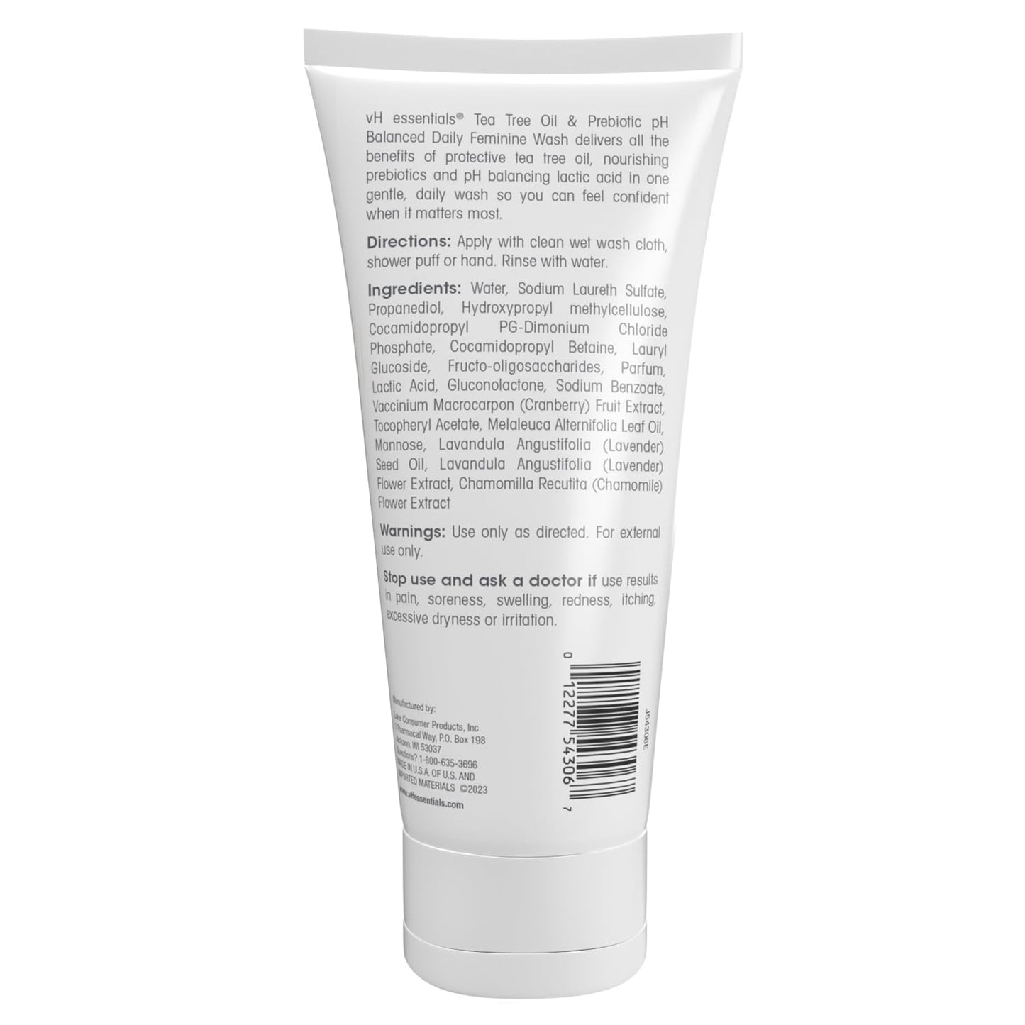 Gel de Baño Femenino Prebiótico VH Essentials 177ml