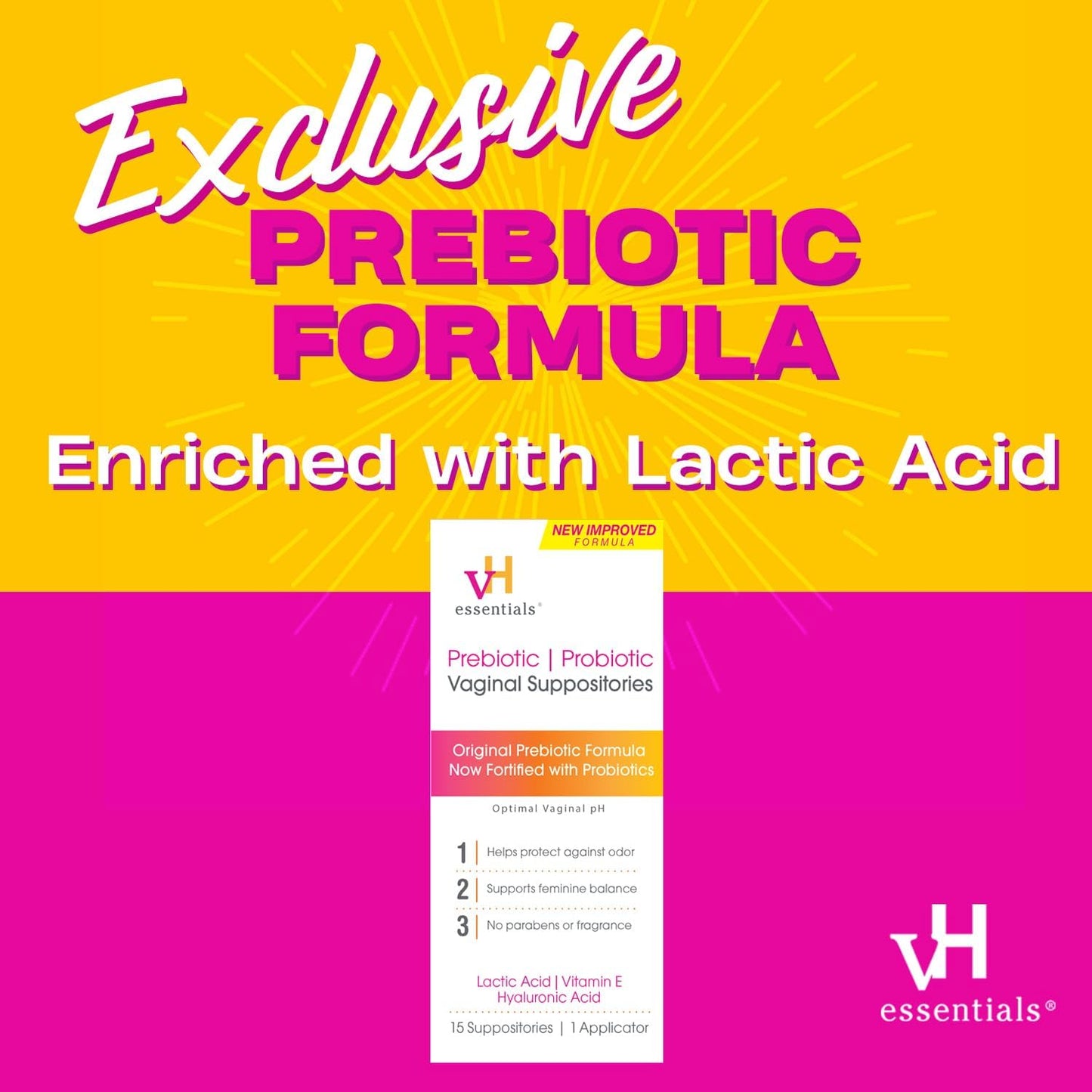 Lactobacilos Vaginales VH Essentials