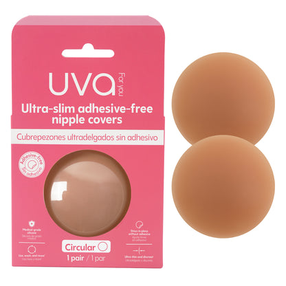 Cubrepezones sin Adhesivo UVA Nude -  Cocoa - Caramel