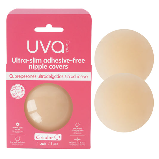 Cubrepezones sin Adhesivo UVA Nude -  Cocoa - Caramel