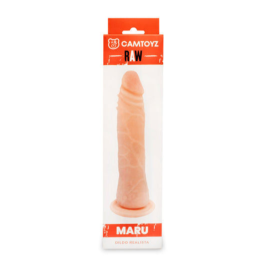 Dildo con Ventosa Maru 20 cm