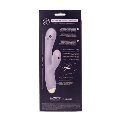 Vibrador Rabbit con sensación de calor Dona Camtoyz