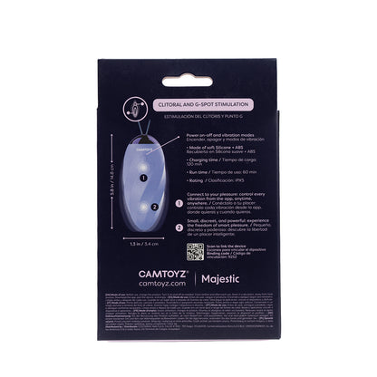 Eggy Huevo vibrador con app Camtoyz