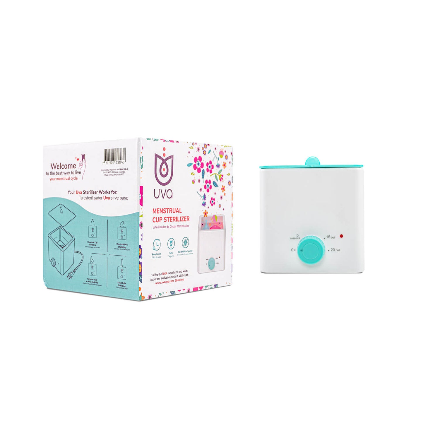Esterilizador Copas UVA