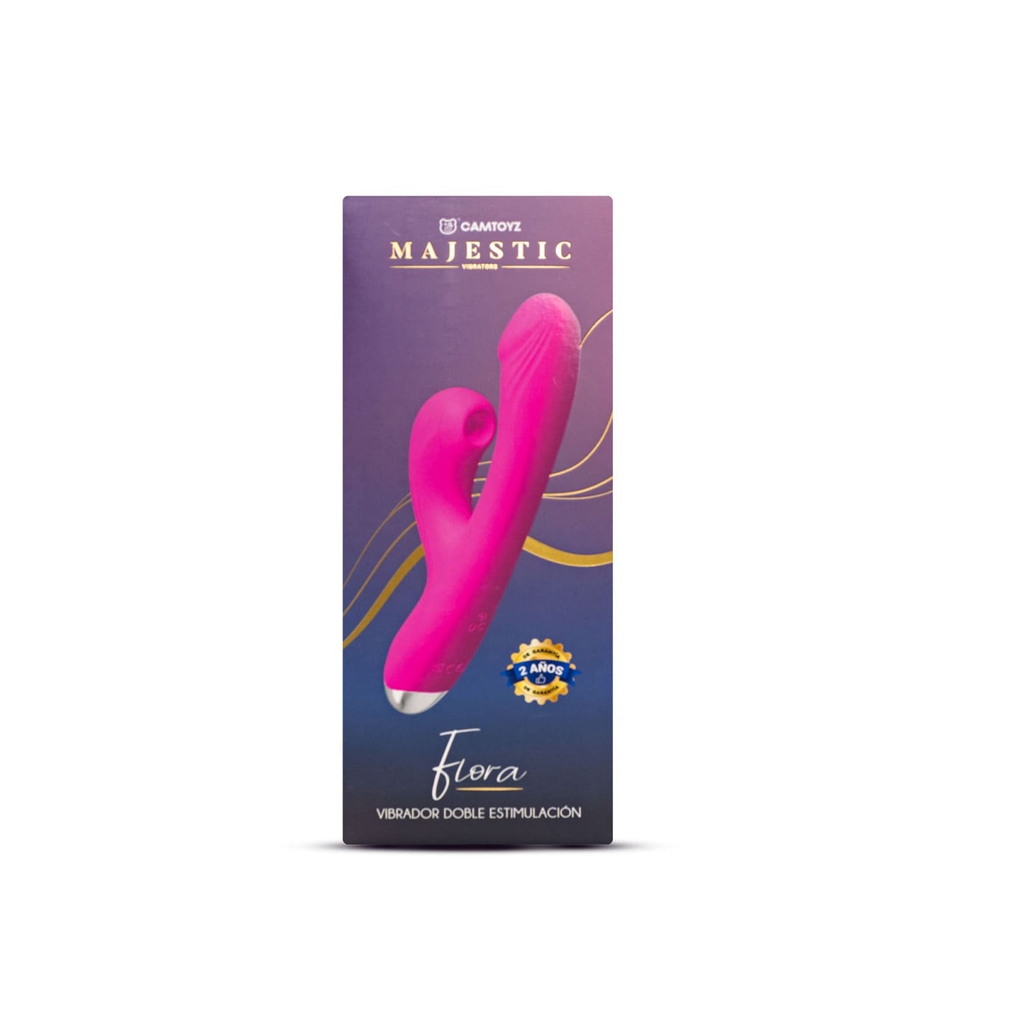 Vibrador Doble Estimulación Flora