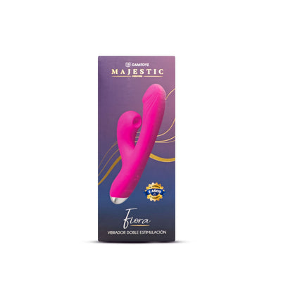 Vibrador Doble Estimulación Flora