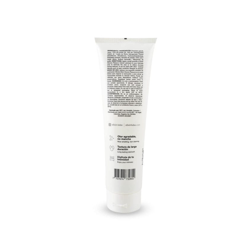 Lubricante Íntimo Híbrido Elixir 250ml
