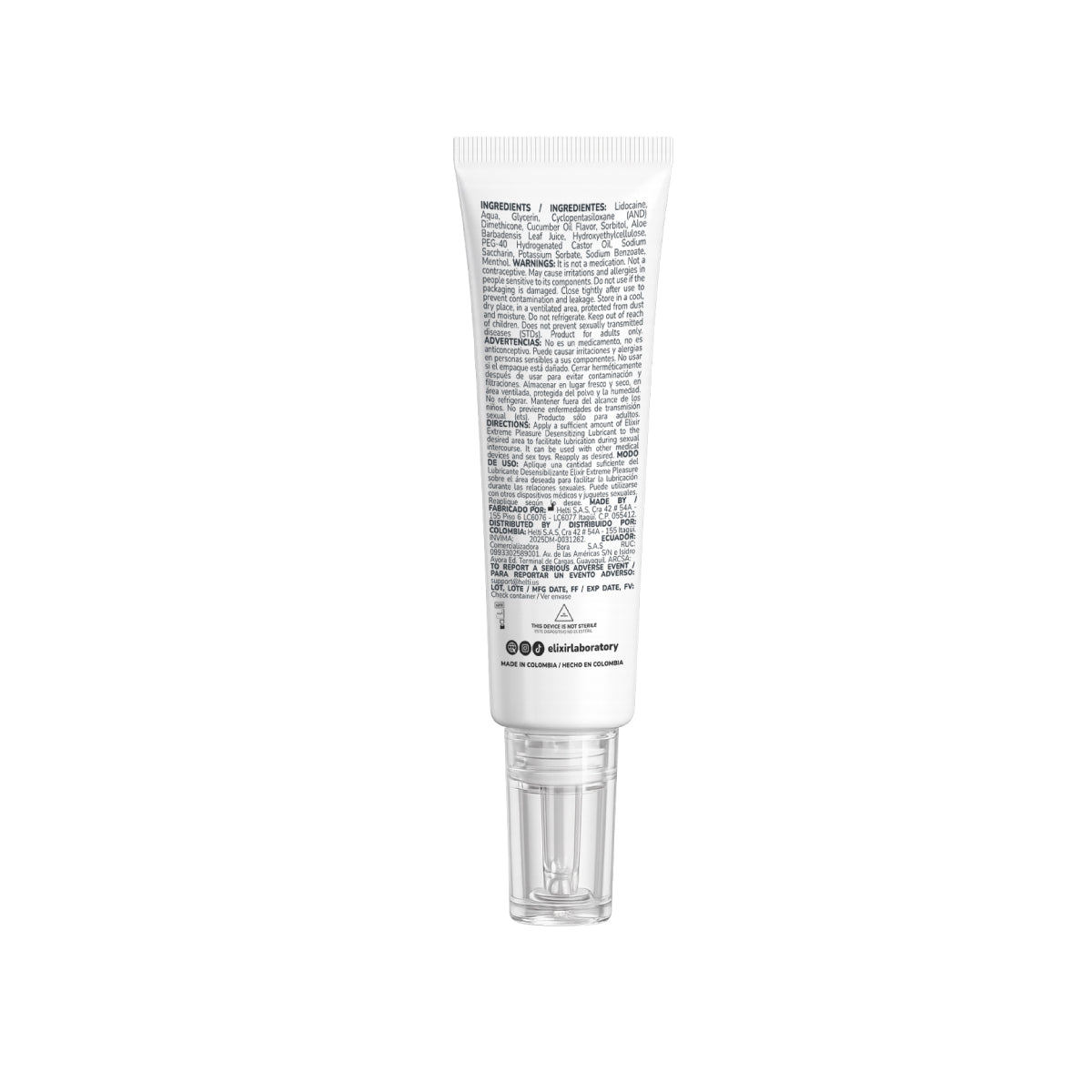Anesty Lubricante íntimo Anal Desensibilizante 30ml