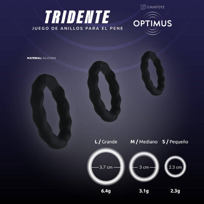 Anillos Para el Pene Tridente
