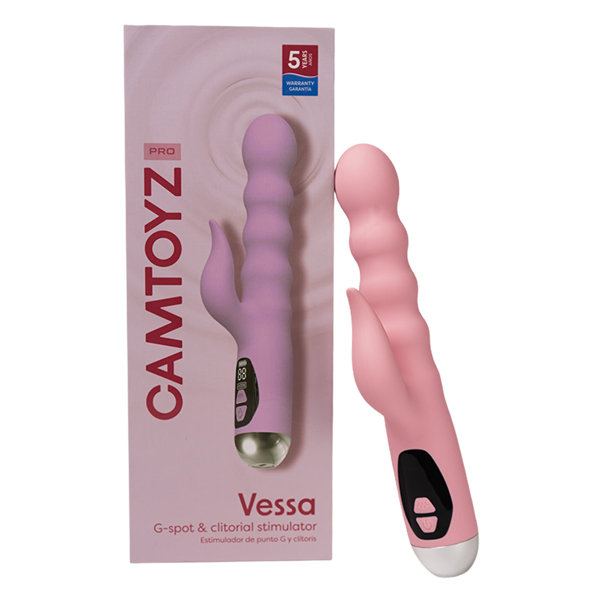 Estimulador de punto G y clítoris Vessa Camtoyz