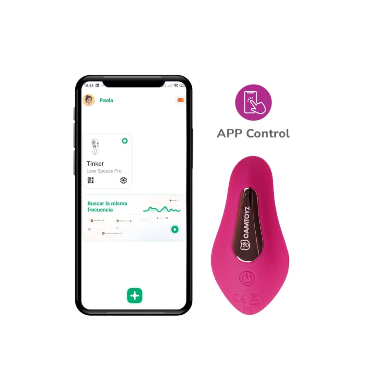 Vibrador Para Panty Tinker Majestic Con App