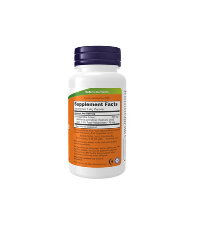 Extracto de Ashwagandha 450mg 90 Cápsulas