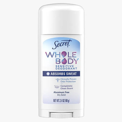 Desodorante en barra para todo el cuerpo con tacto seco y sin aluminio