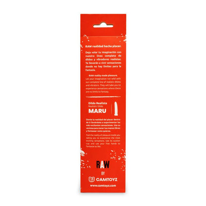 Dildo con Ventosa Maru 20 cm