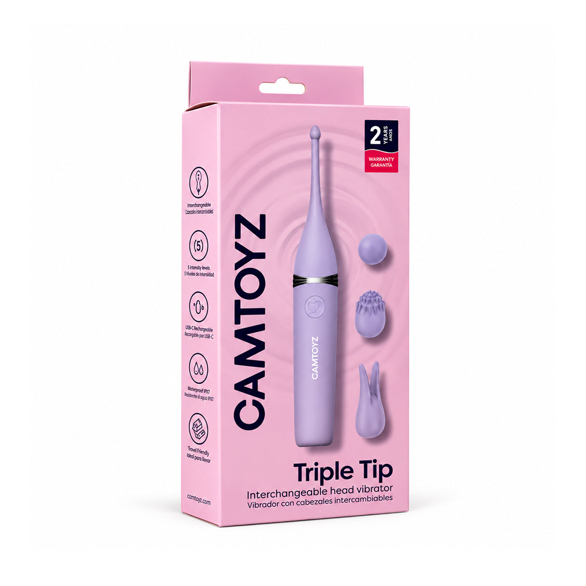 Vibrador Triple Tip