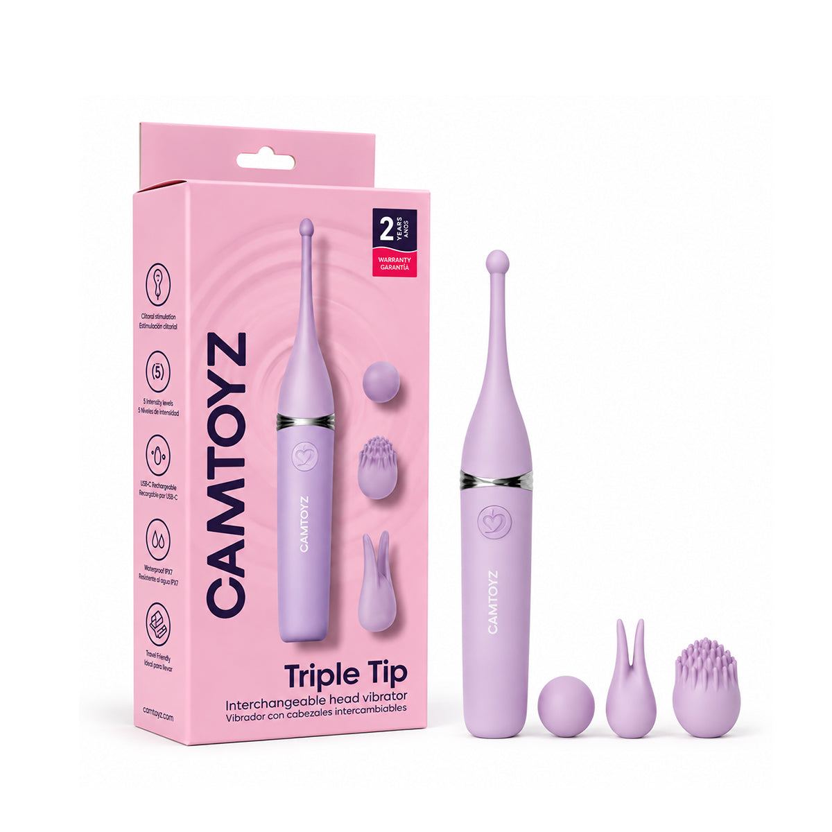 Vibrador Triple Tip