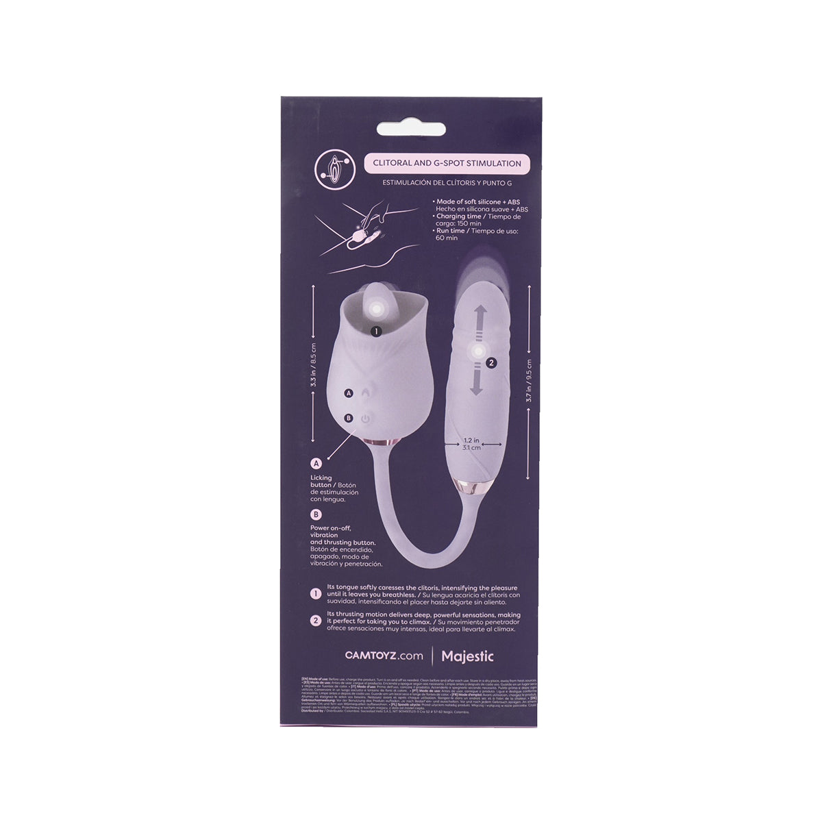 Vibrador con Bala Lotus Camtoyz